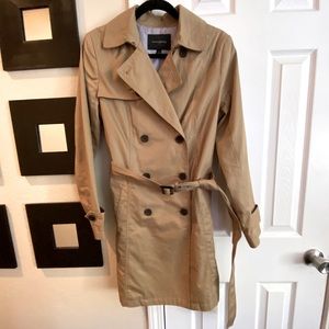 Banana Republic Belted Short Trench Coat (S)